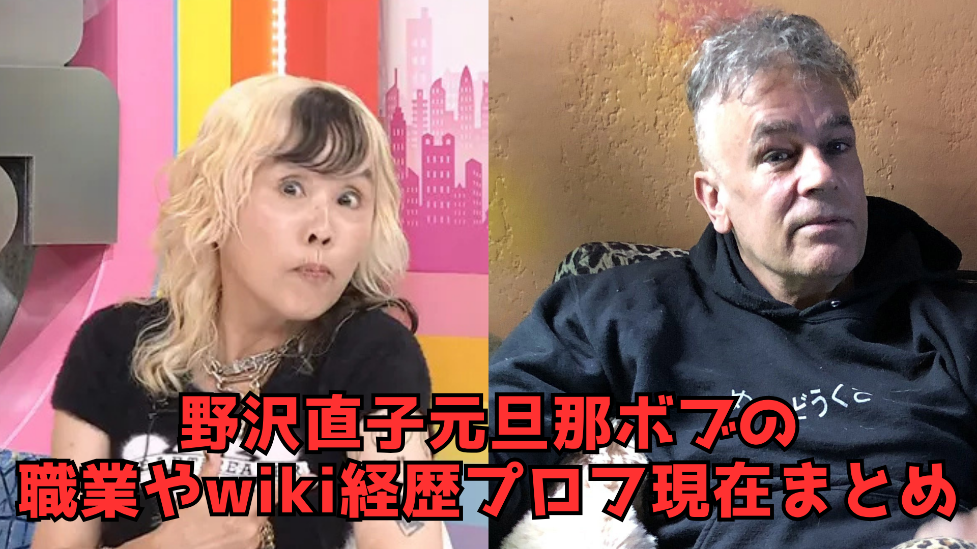 野沢直子　元夫　wiki