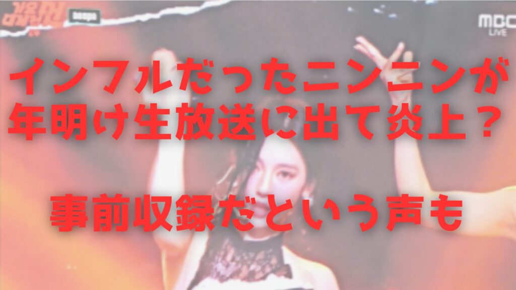 ニンニン　インフル　